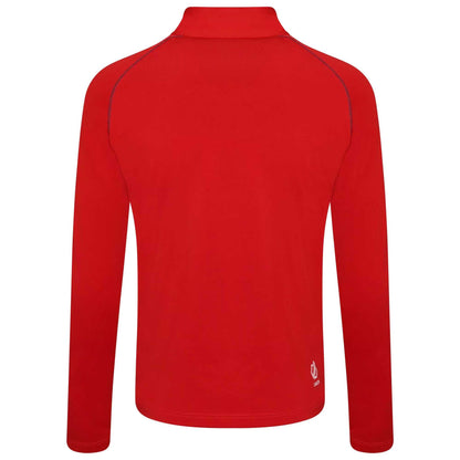 Danger Red - Back - Dare 2B Childrens-Kids Consist II Thermal Top