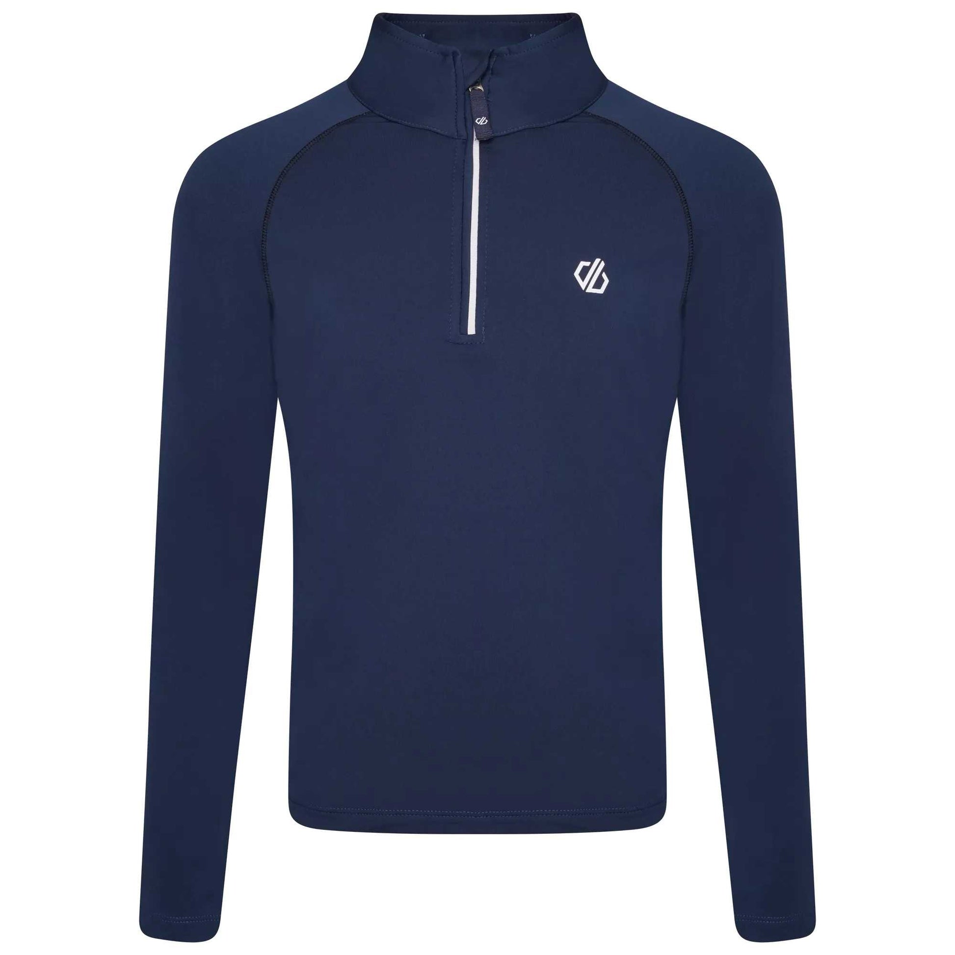 Black - Pack Shot - Dare 2B Childrens-Kids Consist II Thermal Top