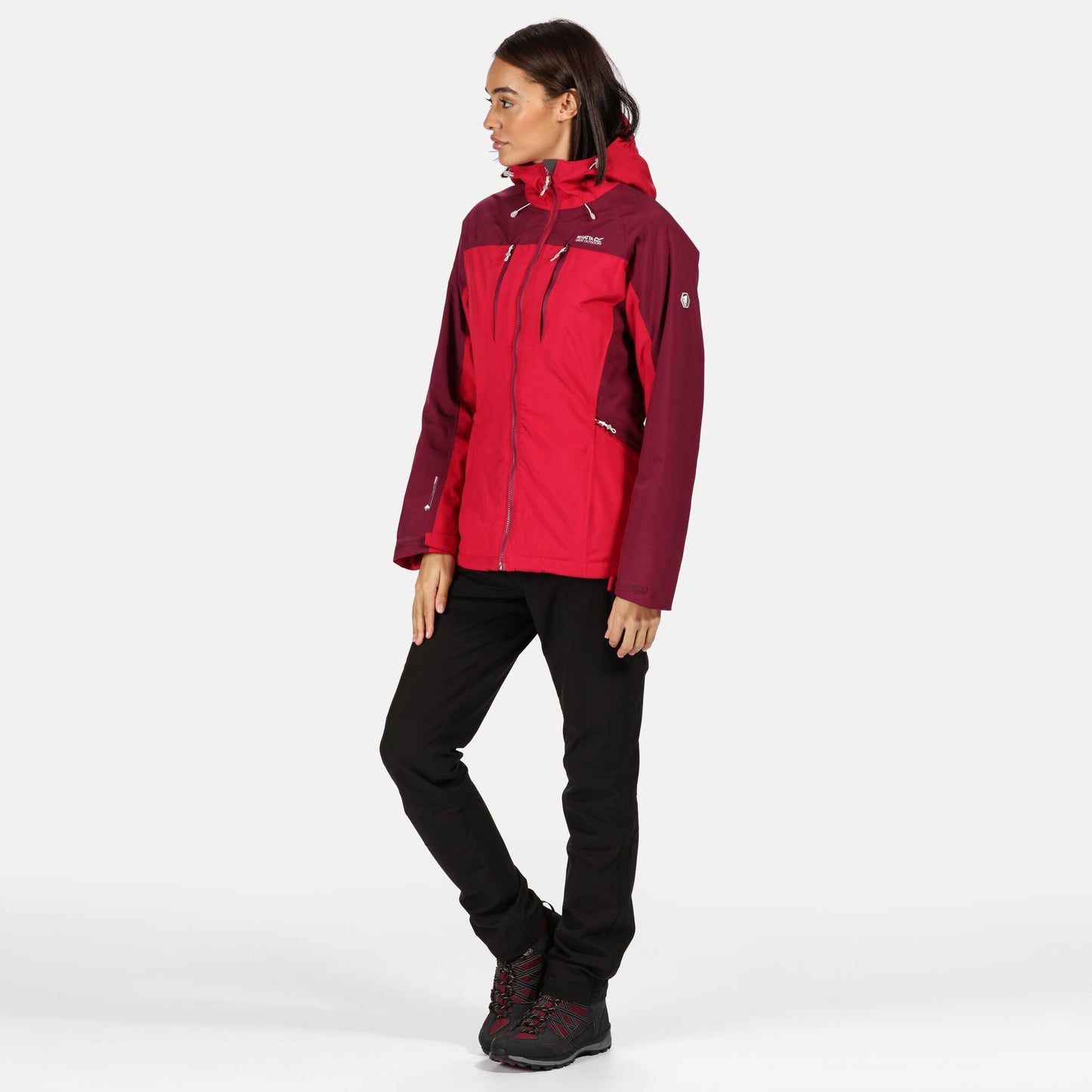 Dark Cerise-Purple Potion - Lifestyle - Regatta Womens-Ladies Highton Waterproof Padded Jacket