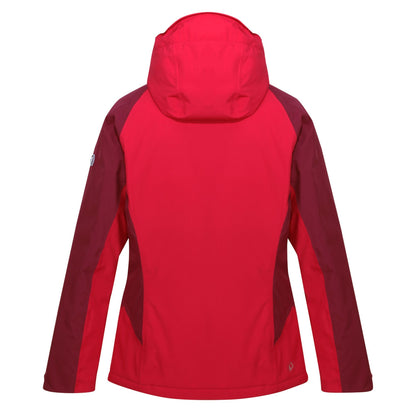 Dark Cerise-Purple Potion - Pack Shot - Regatta Womens-Ladies Highton Waterproof Padded Jacket
