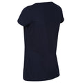 Navy - Close up - Regatta Womens-Ladies Carlie T-Shirt