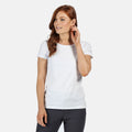 White - Side - Regatta Womens-Ladies Carlie T-Shirt