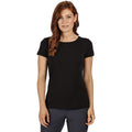 Black - Back - Regatta Womens-Ladies Carlie T-Shirt