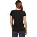 Black - Side - Regatta Womens-Ladies Carlie T-Shirt