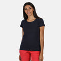 Navy - Back - Regatta Womens-Ladies Carlie T-Shirt