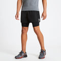 Black - Back - Dare 2B Mens Recreate Gym Shorts