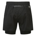 Black - Pack Shot - Dare 2B Mens Recreate Gym Shorts