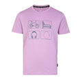 Lupine Lavender - Front - Dare 2B Childrens-Kids Rightful Graphic Print T-Shirt