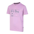 Lupine Lavender - Back - Dare 2B Childrens-Kids Rightful Graphic Print T-Shirt