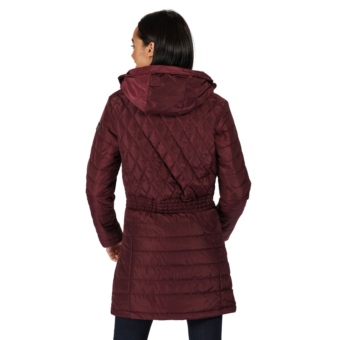 Dark Burgundy - Pack Shot - Regatta Womens-Ladies Parmenia Quilted Insulated Jacket
