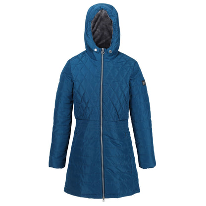 Sapphire Blue - Front - Regatta Womens-Ladies Parmenia Quilted Insulated Jacket