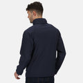 Navy - Side - Regatta Mens Apex Soft Shell Jacket