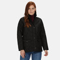 Black - Back - Regatta Professional Womens-Ladies Quilted Jacket