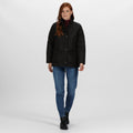 Black - Side - Regatta Womens-Ladies Tarah Quilted Jacket