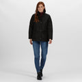 Black - Side - Regatta Professional Womens-Ladies Quilted Jacket
