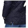 Navy - Back - Regatta Womens-Ladies Tarah Quilted Jacket