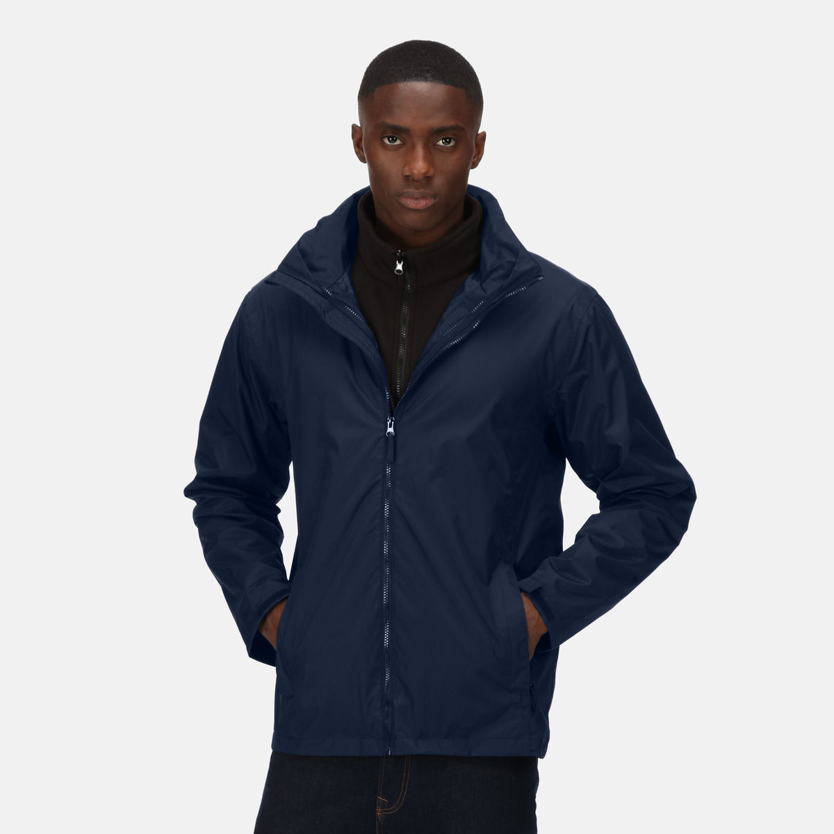 Navy - Back - Regatta Professional Mens Waterproof Jacket