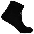 Black - Back - Dare 2B Unisex Adult Essentials Ankle Socks (Pack of 2)