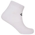 White - Back - Dare 2B Unisex Adult Essentials Ankle Socks (Pack of 2)