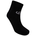 Black - Front - Dare 2B Unisex Adult Essentials Ankle Socks (Pack of 2)