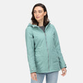 Ivy Moss - Side - Regatta Womens-Ladies Bergonia II Hooded Waterproof Jacket