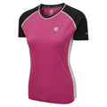 Active Pink-Black - Side - Dare 2B Womens-Ladies Fixate T-Shirt