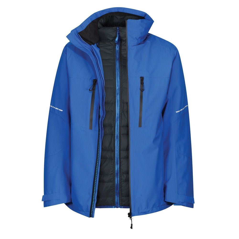 Oxford Blue-Black - Front - Regatta Professional Mens Jacket