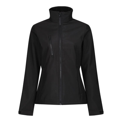 Black - Front - Regatta Professional Womens-Ladies 3 Layer Membrane Soft Shell Jacket