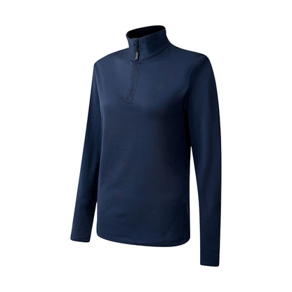 Navy - Side - Dare 2B Womens-Ladies Lowline II Midlayer