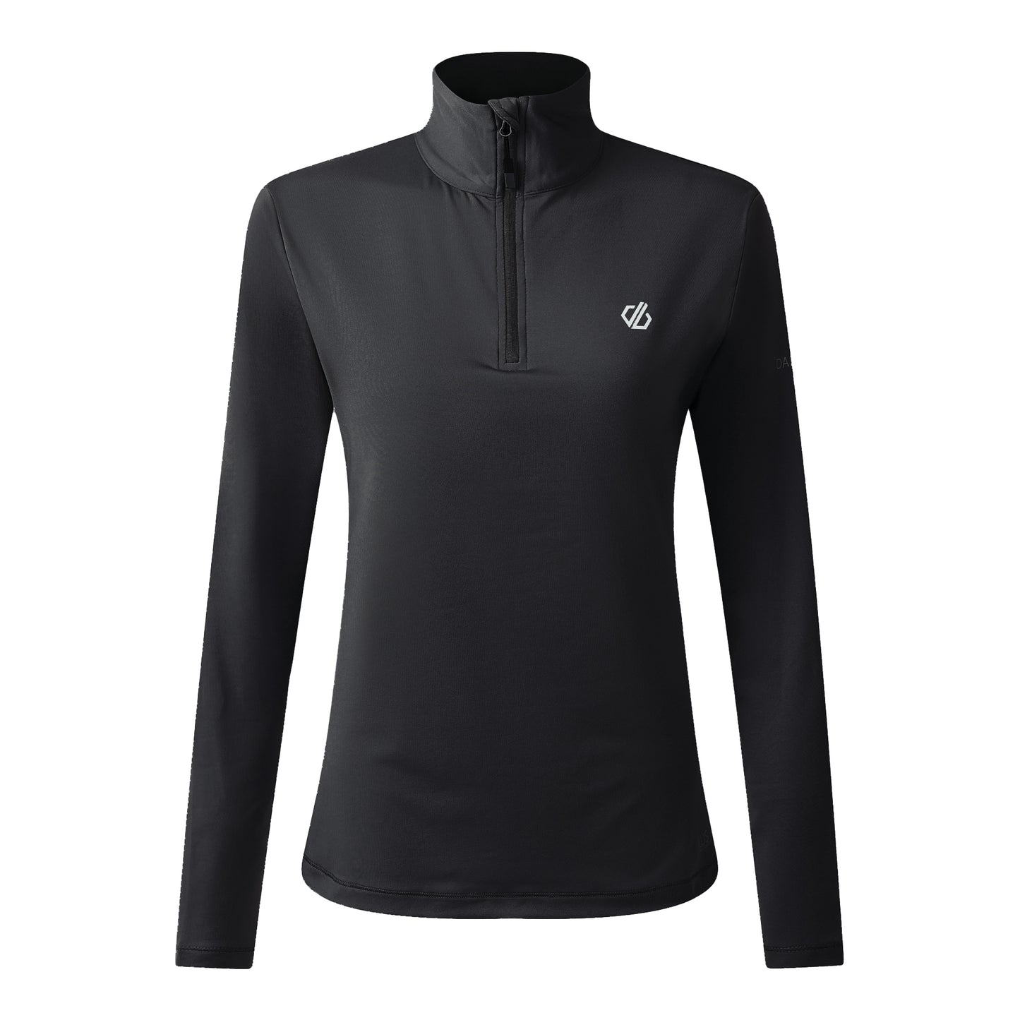 Black-Black - Front - Dare 2B Womens-Ladies Lowline II Midlayer