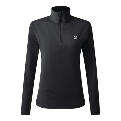 Black-Black - Front - Dare 2B Womens-Ladies Lowline II Midlayer