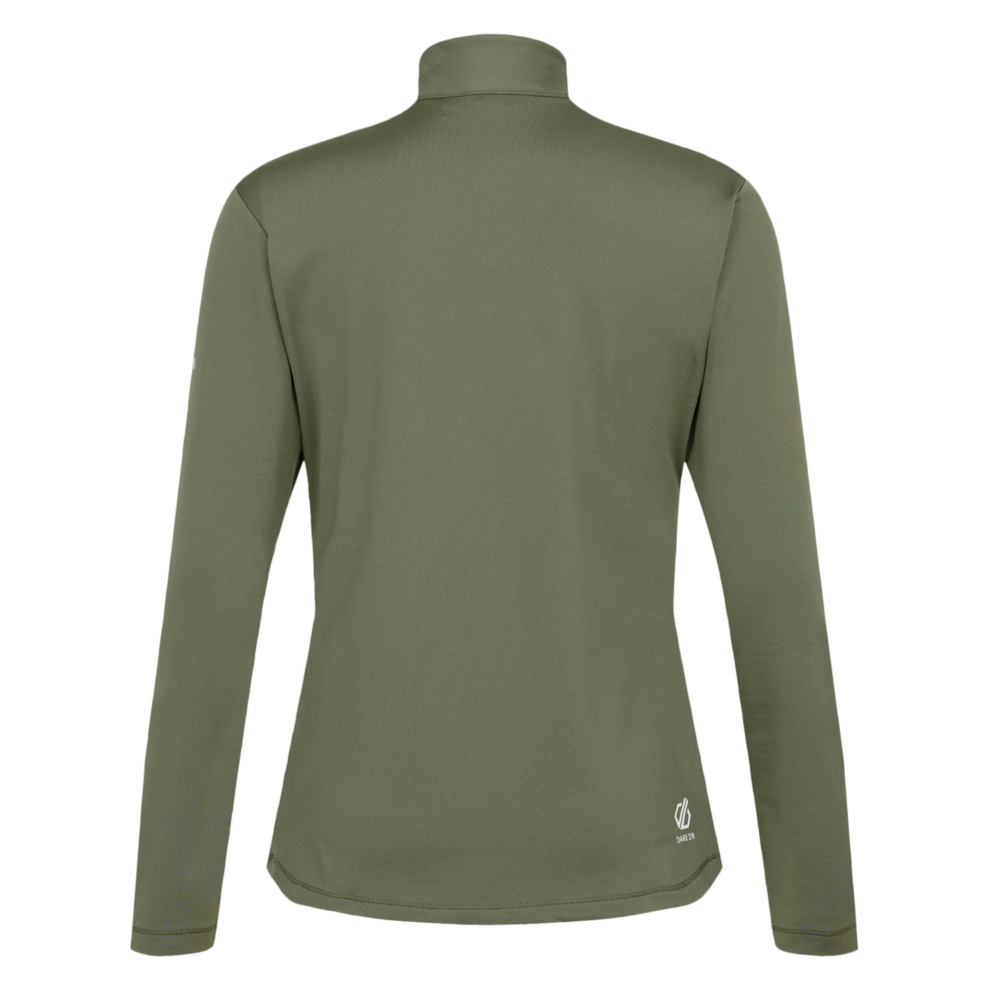Olivine Green - Back - Dare 2B Womens-Ladies Lowline II Midlayer