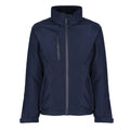 Navy - Front - Regatta Mens Honestly Made Soft Shell Jacket