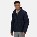 Navy - Back - Regatta Mens Honestly Made Soft Shell Jacket