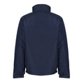 Navy - Side - Regatta Mens Honestly Made Soft Shell Jacket