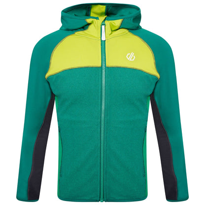 Ultramarine Green-Lime Punch - Front - Dare 2B Childrens-Kids Hasty Lightweight Midlayer
