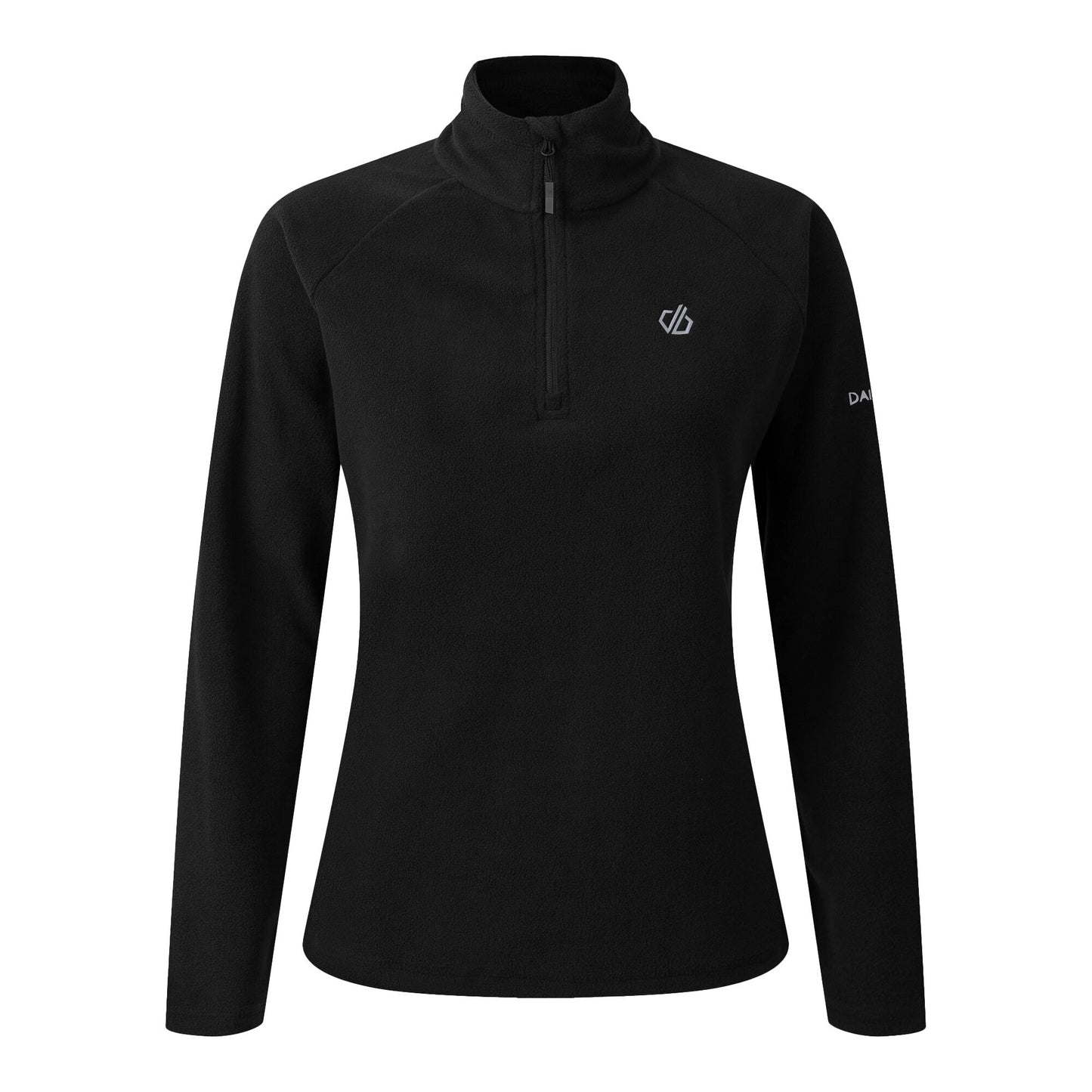 Black-Black - Front - Dare 2B Womens-Ladies Freeform II Fleece