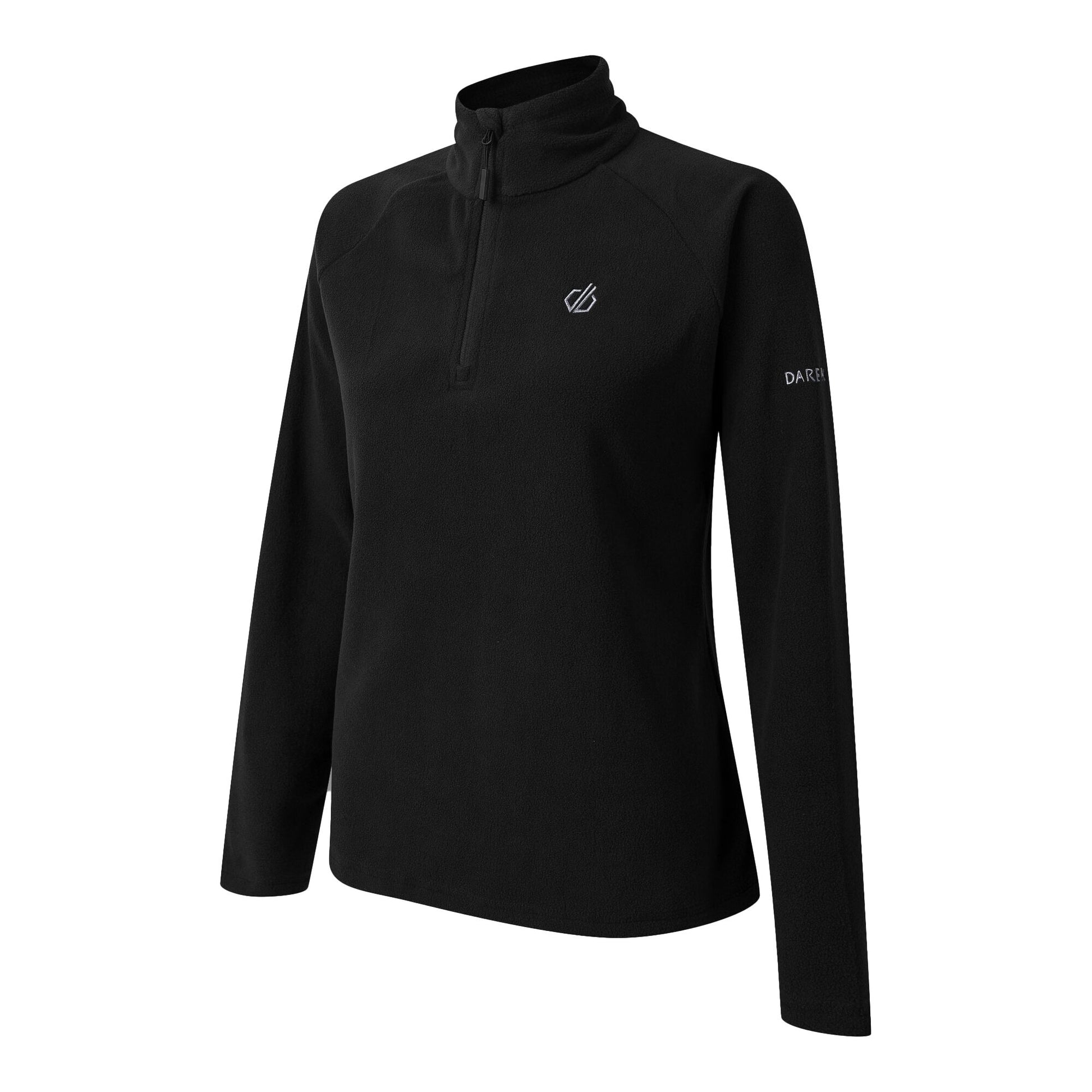 Black-Black - Side - Dare 2B Womens-Ladies Freeform II Fleece