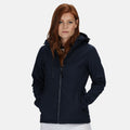 Navy - Back - Regatta Professional Womens-Ladies 3 Layer Membrane Soft Shell Jacket