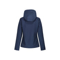 Navy-French Blue - Back - Regatta Professional Womens-Ladies 3 Layer Membrane Soft Shell Jacket