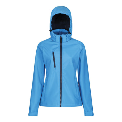 French Blue-Navy - Front - Regatta Professional Womens-Ladies 3 Layer Membrane Soft Shell Jacket