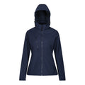 Navy - Front - Regatta Womens-Ladies Venturer 3 Layer Membrane Soft Shell Jacket