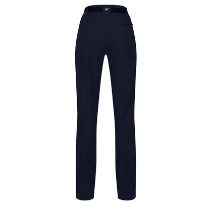 Navy - Back - Regatta Womens-Ladies Xert III Stretch Active Trousers