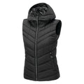 Black - Close up - Dare 2B Womens-Ladies Complicate Body Warmer