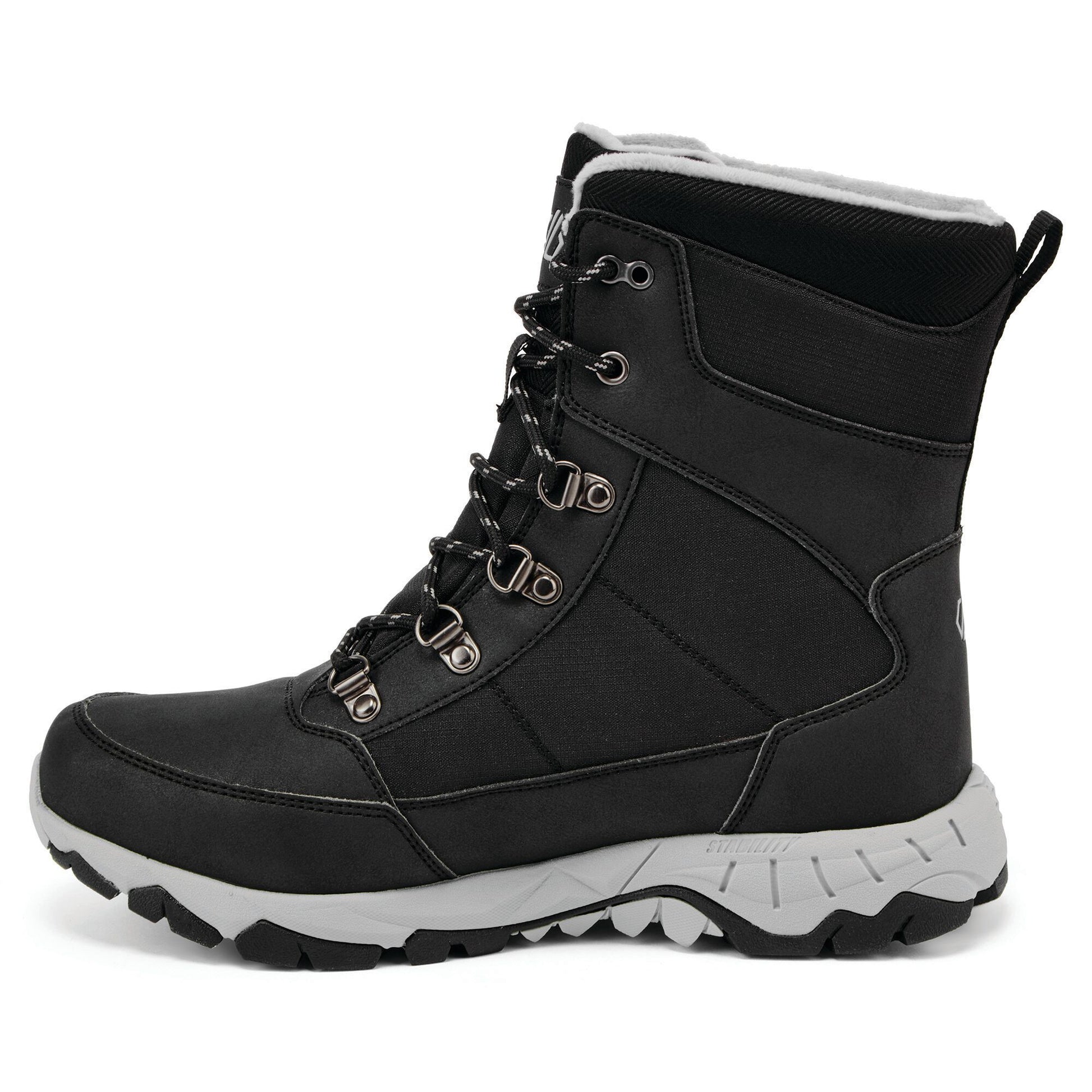 Black-Grey - Side - Dare 2B Womens-Ladies Somoni Boots