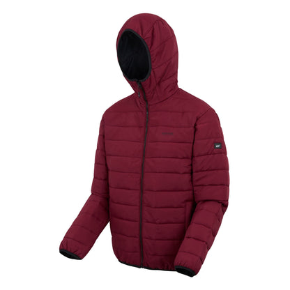 Dark Maroon - Side - Regatta Mens Helfa Jacket