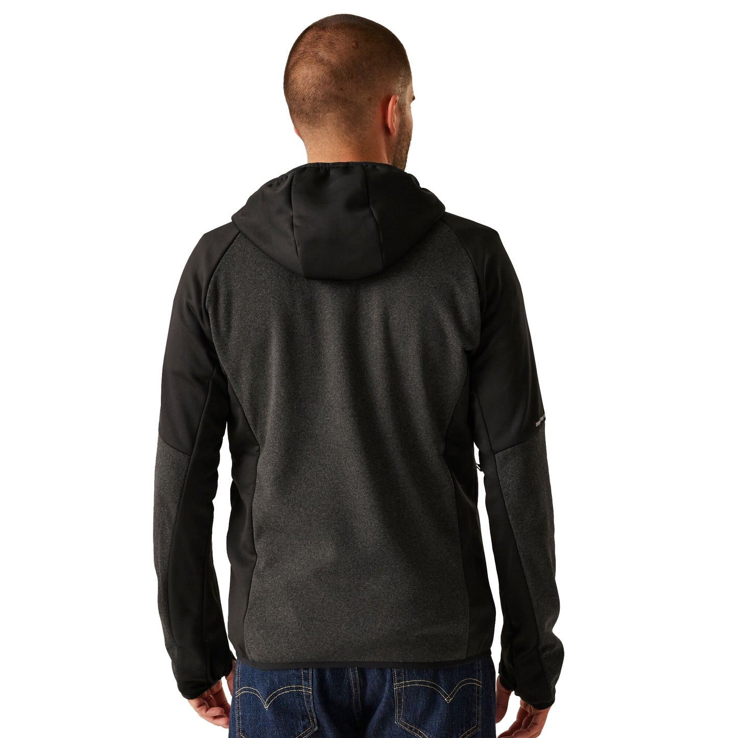 Grey Marl-Black - Lifestyle - Regatta Professional Mens Fleece Jacket