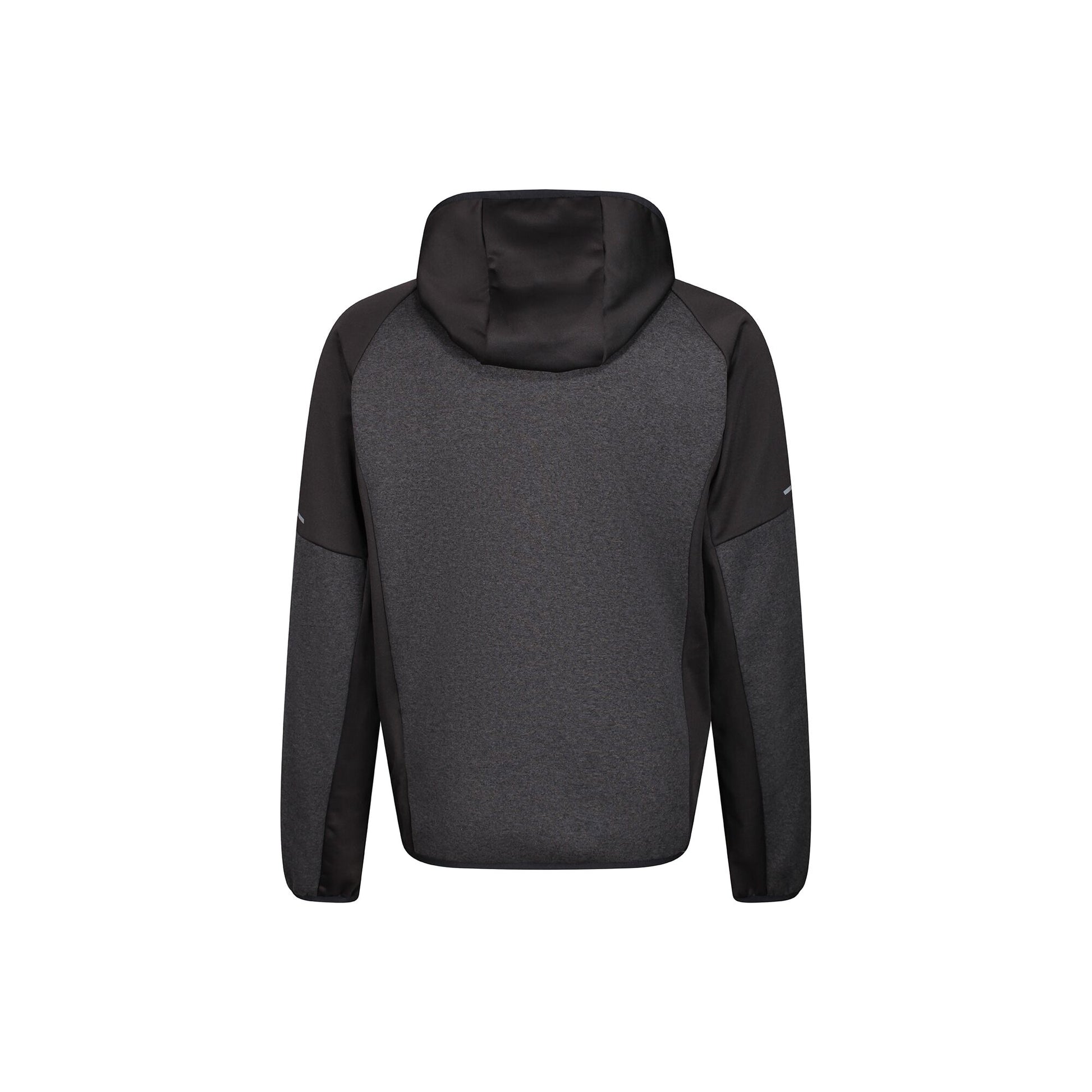 Grey Marl-Black - Back - Regatta Professional Mens Fleece Jacket