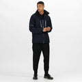 Navy-Grey - Back - Regatta Mens X-Pro Marauder III Insulated Jacket