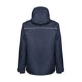 Navy-Magma Orange - Lifestyle - Regatta Mens Thermogen Heated Waterproof Jacket